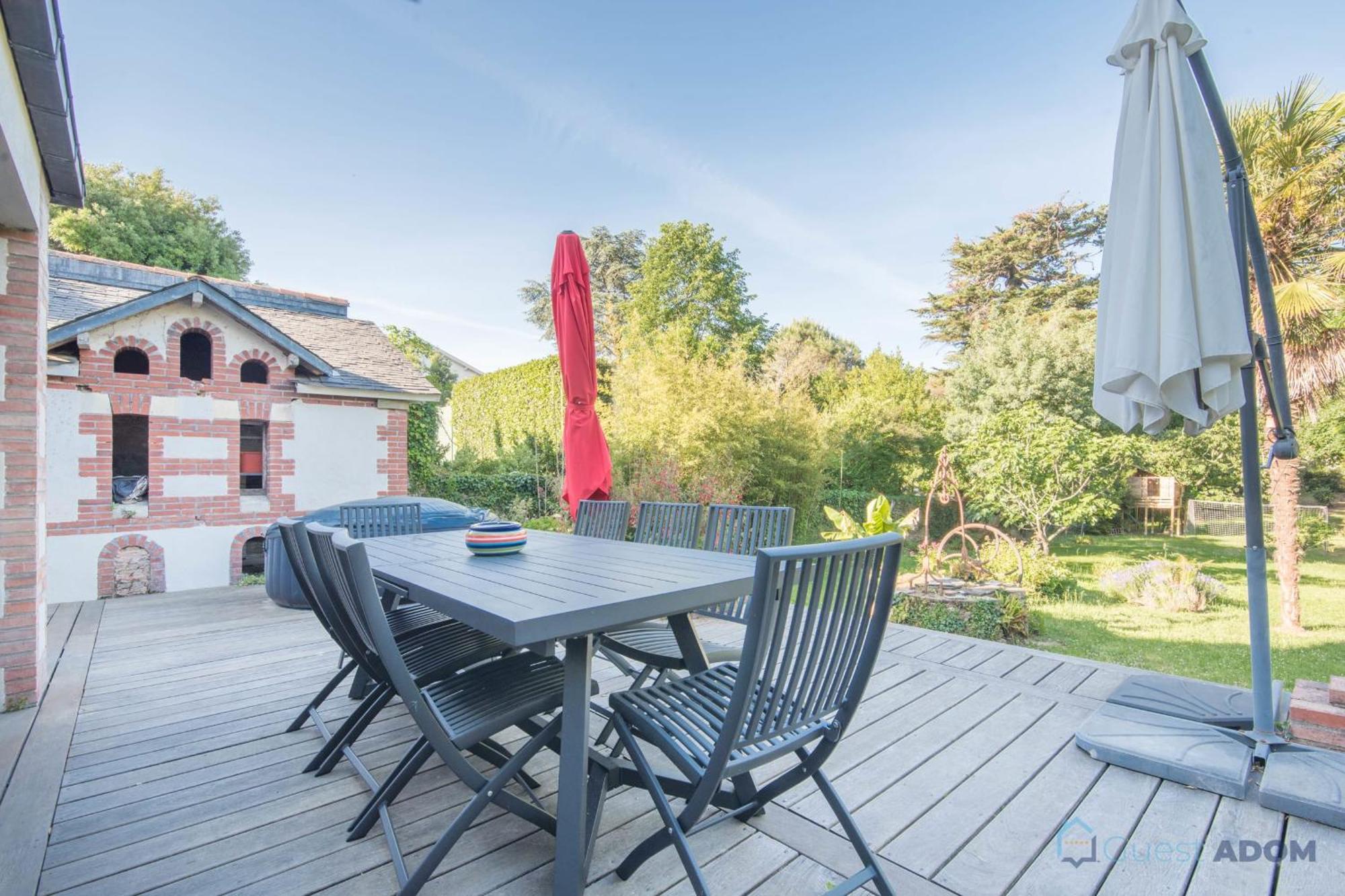 Maison Avec Jardin De 1200m Et Billard Hébergement de vacances Pornic
