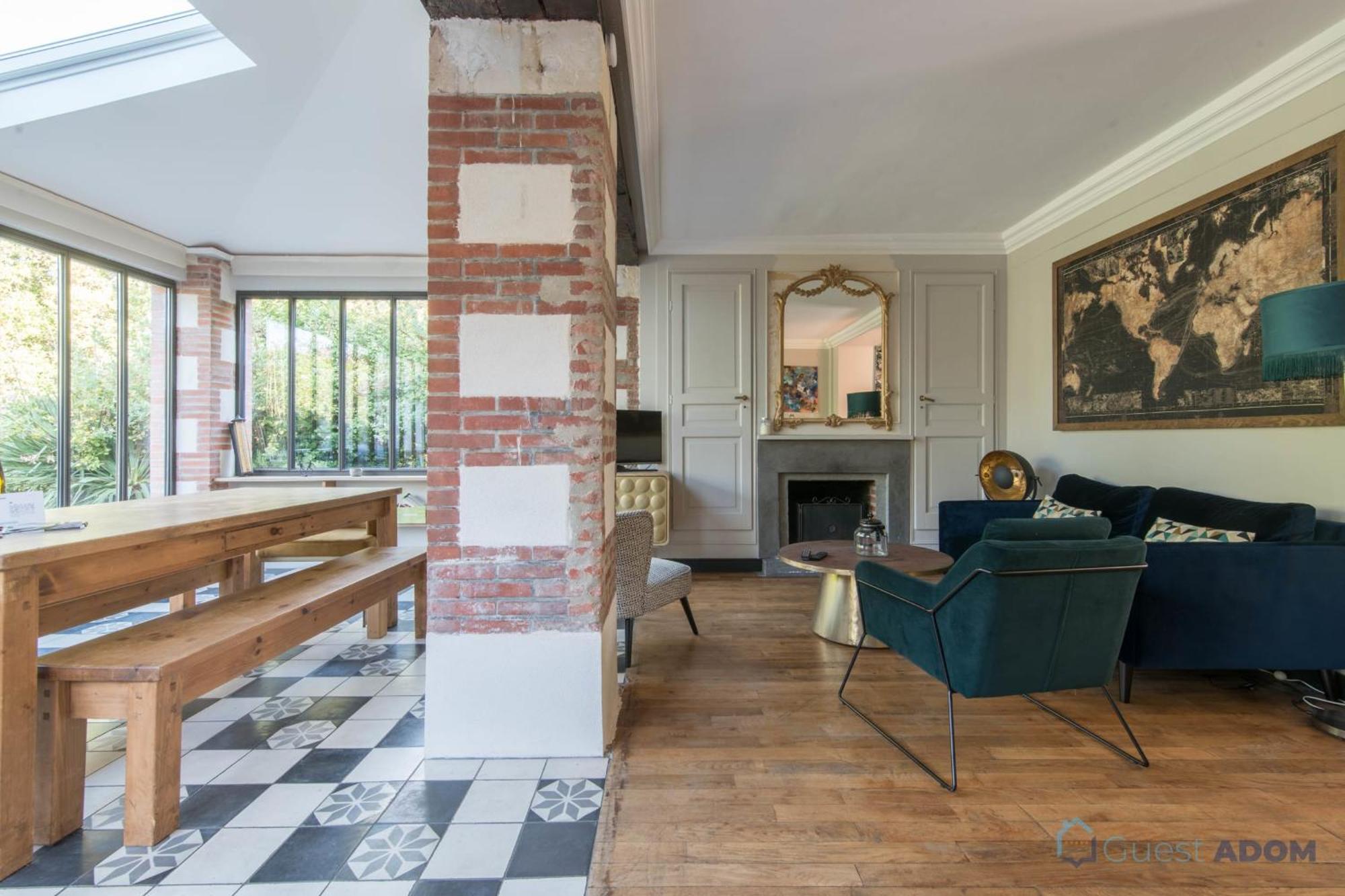 Maison Avec Jardin De 1200m Et Billard Hébergement de vacances Pornic